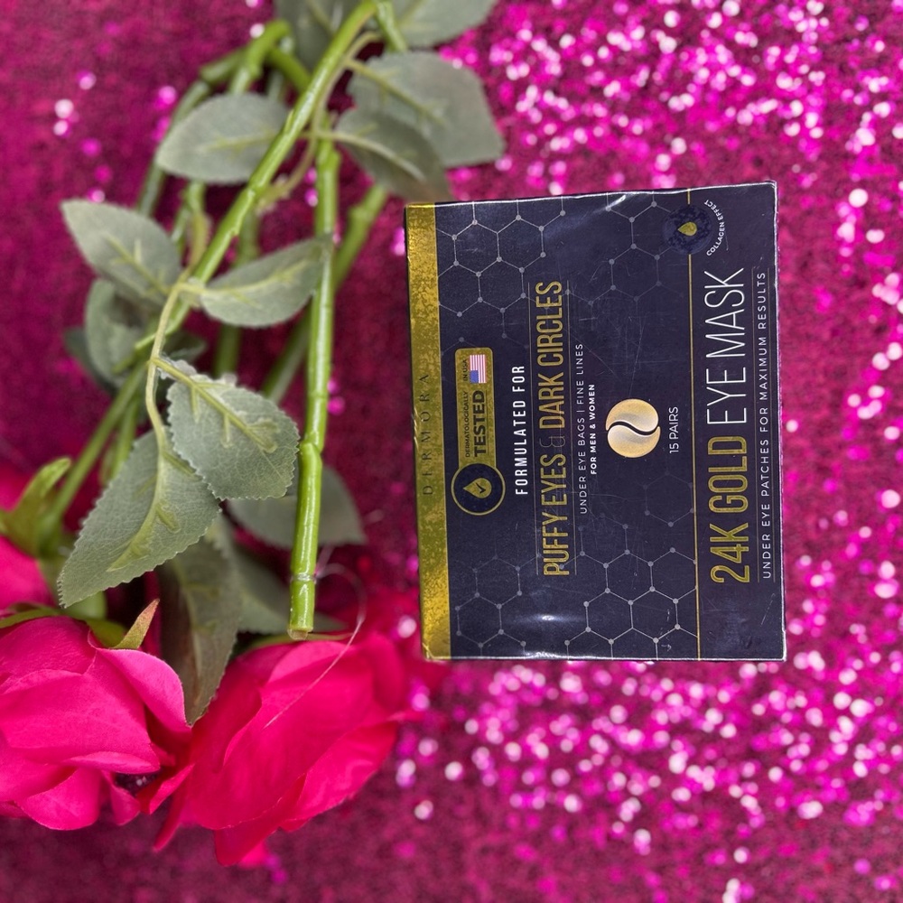 24K Gold Eye Mask
